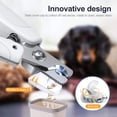 thumbnail image 4 of Dog Cat Nail Trimmers with LED Light, Safety Guard Suitable for Small Medium Large Pet Claws, 4 of 7