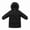 Black, variant on Afuyipoi Girls Hooded Puffer Coat Thick Warm Winter Mid Length Jacket Size 2-9 Purple Size 4T