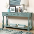 thumbnail image 3 of LUCKHAO Entryway Table with Storage Shelf, 63 inch Console Table with 3 Drawers and 1 Bottom Shelf, Long Sofa Table for Entryway Foyer, 3 of 9
