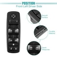 thumbnail image 6 of Unique Bargains Unique Bargains 1 Set Power Window Switch for Chrysler 200 2015-2017 with Removal Tool No.68271206AB Black, 6 of 7