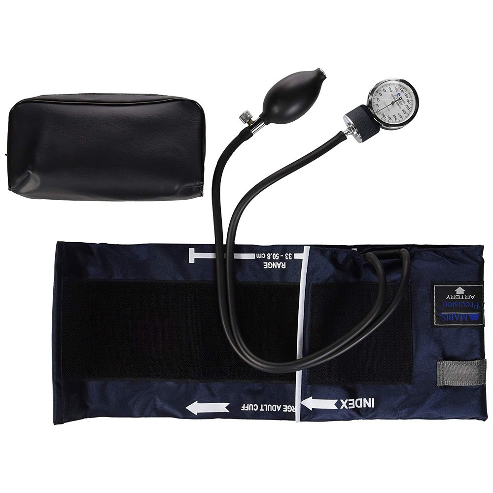 Mabis Precision Series Aneroid Sphygmomanometer Manual Blood Pressure