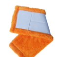 thumbnail image 1 of Mops Head Coral Velvet Wall Washable Reusable Housework Cleaning Pad Bathroom Living Room Mopping Cloth Household Kitchen Replacement Reusable Duster Orange, 1 of 5