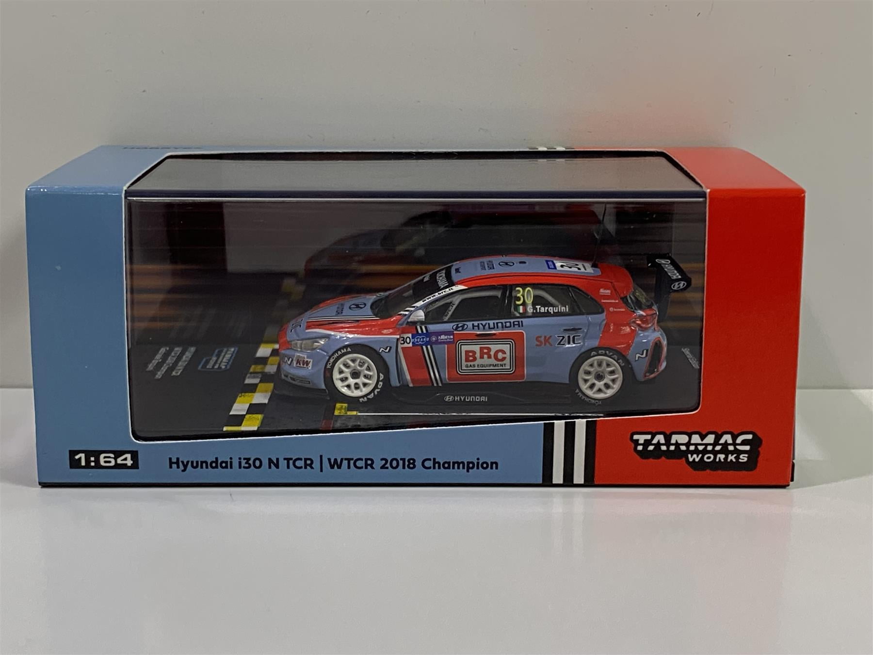 Hyundai i30 N TCR WTCR 2018 Champion G Tarquini 1:64 Tarmac