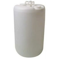 20 gal White Polyethylene Closed Head Transport Drum