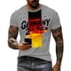 thumbnail image 4 of Women's Germany Football Graphic T-Shirt, Men's Soccer Graphic Print T-Shirt Casual Sportswear Top Athletic for Soccer Tournament 2026 Gray Size: S, 4 of 4