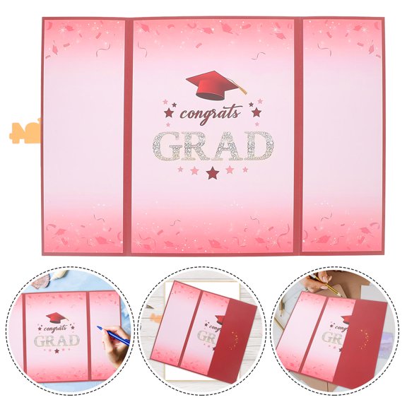 GOOHOCHY Grad Party Sign in Guest Book Guest Signature Book Graduation Guest Sign-in Book Message Book