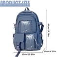 thumbnail image 4 of Clearance Under $10! Backpack Blue Daypack Backpack For Work, 4 of 5