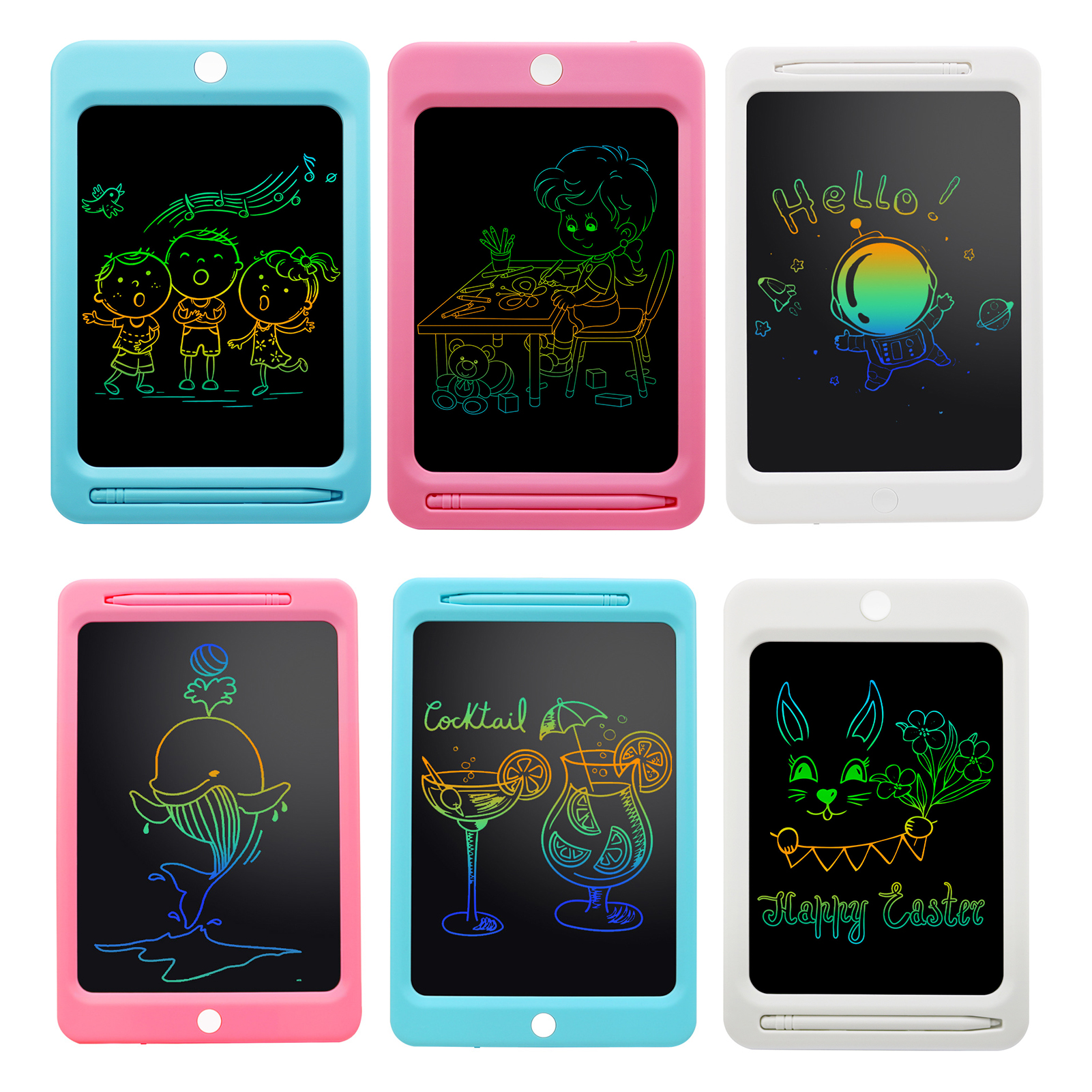 Writing Tablet No Blue Light Eyeprotection Smooth Writing 8.5/12 Inch