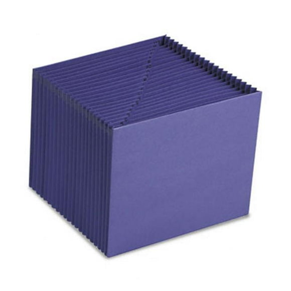 Heavy-Duty A-Z Open Top Expanding Files 21 Pockets Letter Purple