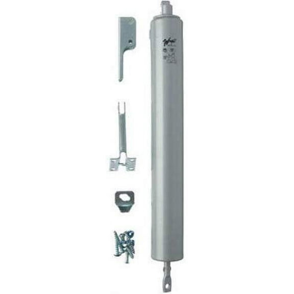 Hampton Wright Products V150 Pneumatic Door Closer - Heavy-Duty Aluminum - Silver