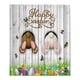 thumbnail image 2 of Cortina de Baño de Pascua, Sin Taladros, con 12 Ganchos, 2 of 6