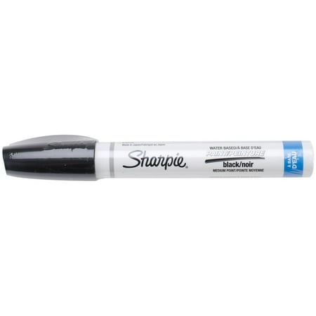 - 4 MARKERS: Sanford Poster-Paint Markers Black Medium Point (35595), 4 Single markers per order By Sharpie