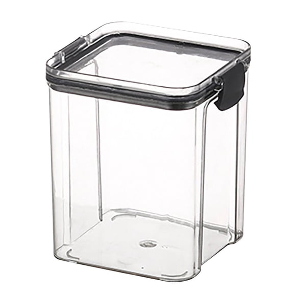 AMERTEER Plastic Storage Bins with Latching Lids  Stackable Clear Storage Bins for Home and Office Organization Soup & Salad Food Storage Containers for Everyday Use Medium Rectangle Cont