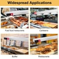 thumbnail image 6 of Food Heat Lamp, 24 36 48 60 Inch Commercial Food Heat Lamp Strip Heater, Stainless Steel Heat Lamp for Food, 750W Infrared Food Warmer for Buffet, Cafeteria, Restaurant, Kitchen, 6 of 6
