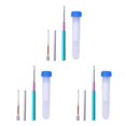 thumbnail image 4 of Guardoinrt Efficient Embroidery Punch Needle Pen Sewing Kit Knitting Tool 3 Pcs Needle 1 Pc Tube 10cm 3Set, 4 of 6