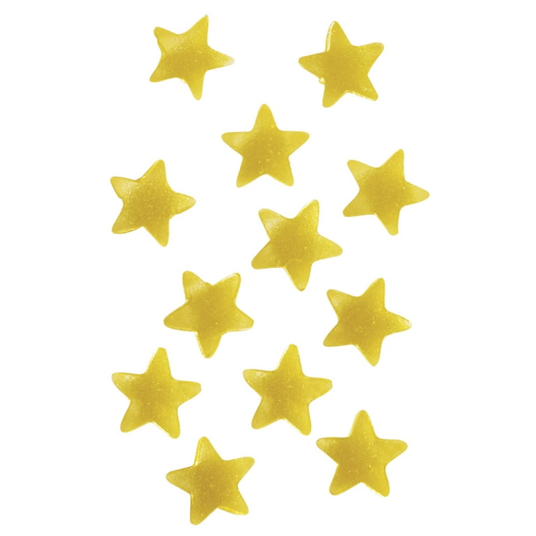 Edible Glitter, Stars, Gold