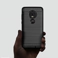 thumbnail image 5 of For Motorola Moto G7 Play Case, Heavy-Duty Shockproof Protective Case Armor Guard Shield, Shock Adsorption, Drop Protection [Black], 5 of 6