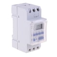 thumbnail image 1 of Control Temporizador Relé Interruptor Temporizador Programable Digital Riel Din 220VAC 16A, 1 of 7