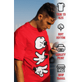 thumbnail image 2 of ShirtBANC Mens Classic Rock Paper Scissors Shirt Fun Gloved Hand Game Design Tee, 2 of 7