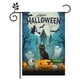 thumbnail image 2 of Advancent Bandera de jardín de Halloween Impresión de doble cara Festival Fiesta Colgando Vallas al aire libre Parque Patio Patio Ventanas Kits de decoración para fiestas, 2 of 6