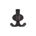 thumbnail image 4 of Richelieu Bp84732borb 2-15/16" Double Metal Coat Hook - Bronze, 4 of 4