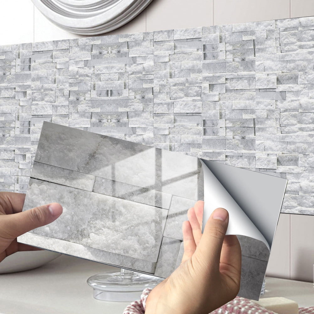 Virmaxy Sales Imitation Wall Tiles Crystal Film Tile Sticker Adhesive