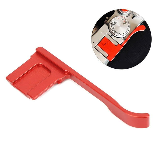 Camera Thumb Grip, Aluminum Alloy Camera Finger Handle Ergonomic Design For GRIII For For Camera