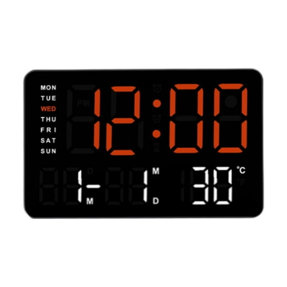 Reloj despertador digital Macarena Estilo A multifuncional LED