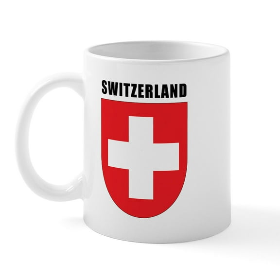 CafePress - Switzerland Mug - 11 oz Ceramic Mug - Novelty Coffee Tea Cup