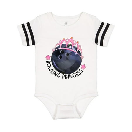 

Inktastic Bowling Princess- Tiara Gift Baby Girl Bodysuit