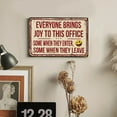 thumbnail image 3 of 2D Flat, Vintage-Style Funny Office Metal Sign - Humorous 8x12" Tin Wall Decor with Rustic Design, Perfect for Cubicles, Home Offices & Workplace Motivation, Office Decor, Perfect for Room Decor, 3 of 7