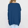 thumbnail image 3 of Dyfzdhu Long Sleeve T-shirt For Women Oversized T Shirts For Tunic Tops To Wear With Leggings Long Sleeve Fall Sweaters Dressy Tops Casual Top, 3 of 6