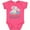Vintage Hot Pink, variant on Inktastic Will You Be My Godparents? Cute Elephants Moon and Stars Boys or Girls Baby Bodysuit
