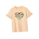 thumbnail image 5 of Camiseta para mujer Camiseta básica Ropa Transpirable Cuello redondo Camisa para viajar Trabajo S, 5 of 7