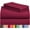 Burgundy, variant on LuxClub Queen Sheet Set, 4PC Striped Bed Sheets Queen Size Light Grey, Deep Pocket Cooling Bed Sheets, Soft Hotel Luxury Bedding Wrinkle Free, Silky Fitted Sheet & Pillowcase Sets