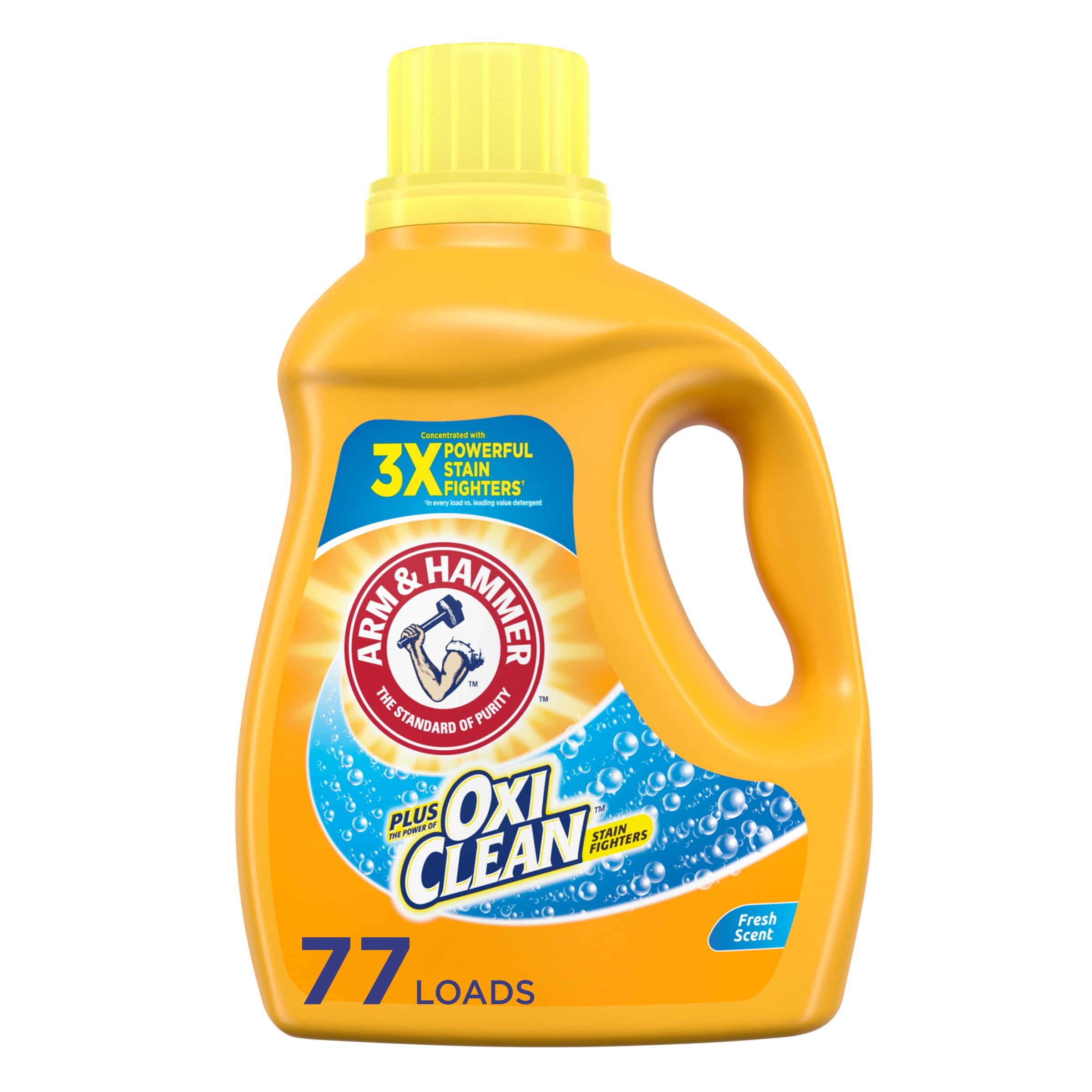 Arm & Hammer Plus OxiClean Fresh Scent, 77 Loads Liquid Laundry