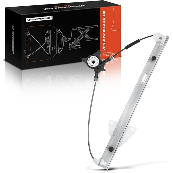 A-Premium Power Electric Window Regulator Without Motor Compatible with Mazda CX-9 2007-2015 Front Right Passenger Side