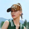thumbnail image 6 of Balery Golden Drapes Pillars Clouds Sport Wear Athletic Visor Sun Sports Visor Hat Visor Adjustable Cap for Women and Men (One Size), 6 of 7