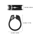 thumbnail image 3 of WAXIAYUZ Clamp MTB Seat Post 31.8mm Alu Alloy QR Seat Collar for Bike Seat Pole, 3 of 6