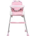 thumbnail image 3 of Silla Periquera Bebe Alta Plegable 2 Niveles 12-72 Meses Little monkey Rosa, 3 of 10