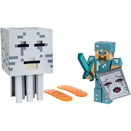 Minecraft Steve Vs Fire Breathing Ghast Battle In A Box