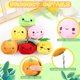 thumbnail image 3 of Juego de 6 Piezas de Mini Frutas de Felpa Suaves Rellenas de Frutas Coloridas YONGSHENG Melocotón Naranja Piña Melón, 3 of 5