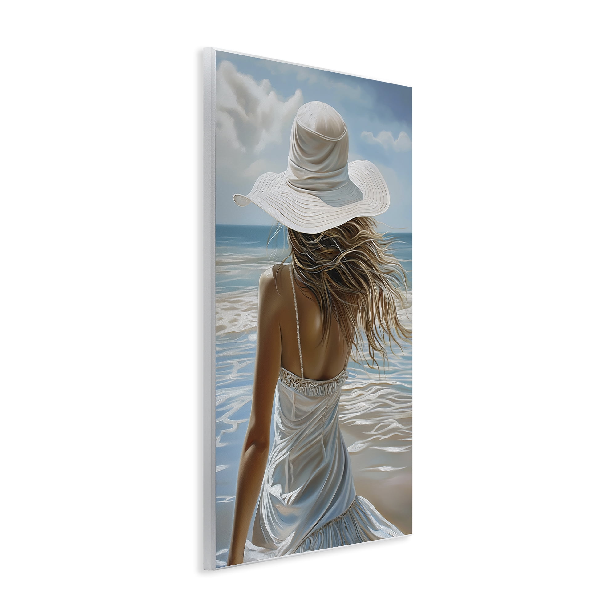 Stupell Industries Seaside Breeze & Flowing Dress Wall Plaque Art, design by Imagine It Images