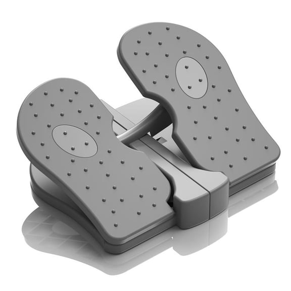 Mini Stepper, Under Desk Pedal Exerciser Stair Stepper Folding Foot Peddle Physical Therapy Leg Exercisers Portable, Relieves Varicose Veins for Home Office