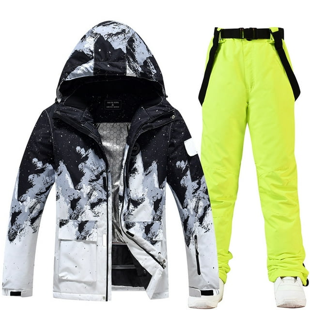 Combinaison de Ski pour Femmes Hommes Combinaison d'Hiver Extérieure Combinaison de Ski Simple Planche double Planche Combinaison de Ski