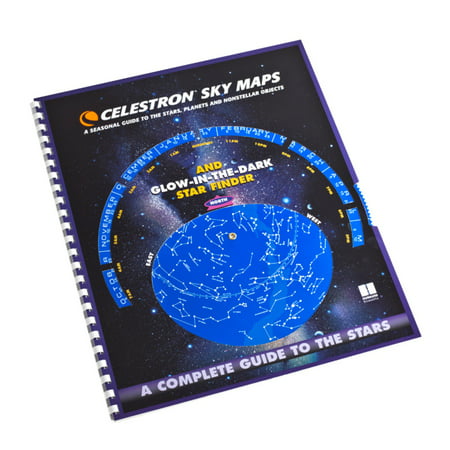 Celestron 93722 Sky Maps - Tells Which Constellations Are Up For Any Date or