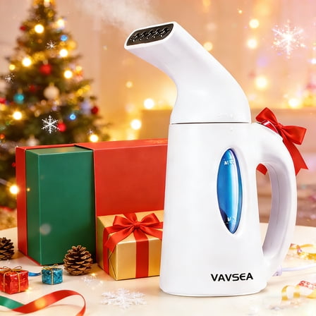 VAVSEA Clothes Steamer, Portable Garment Steamer, Auto Shut-off Function, Steam Iron, White