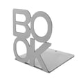 thumbnail image 1 of Amdohai Metal Bookends Non-Slip Decorative Book Ends Support 4.9 x 5.1 x 5.5 Inch Book Shelf, 1 of 7