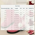 thumbnail image 3 of breaise Girls Winter Boots Mid-Calf Bowknot Booties Kids Lightweight Warm Plush Soft Velvet Girls Fancy Boots, 3 of 9