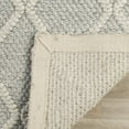 thumbnail image 5 of SAFAVIEH Natura Tracery Geometric Area Rug, Silver/Ivory, 8' x 8' Square, 5 of 6